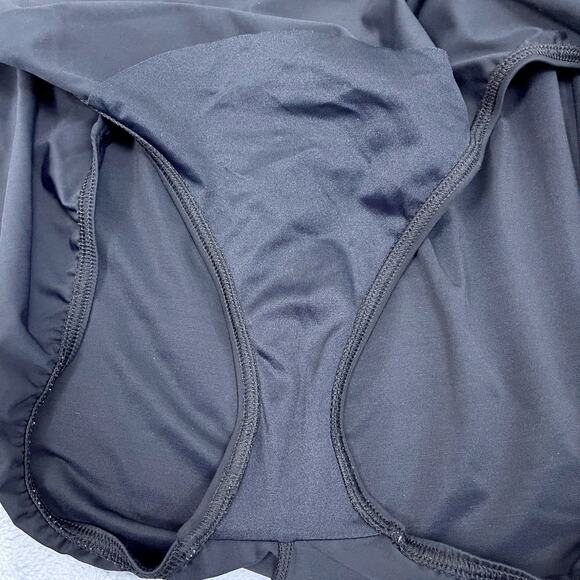 Lands End SlenderSuit Carmela Tummy Control One Piece Swimsuit Black Womens 22W - Picture 7 of 10